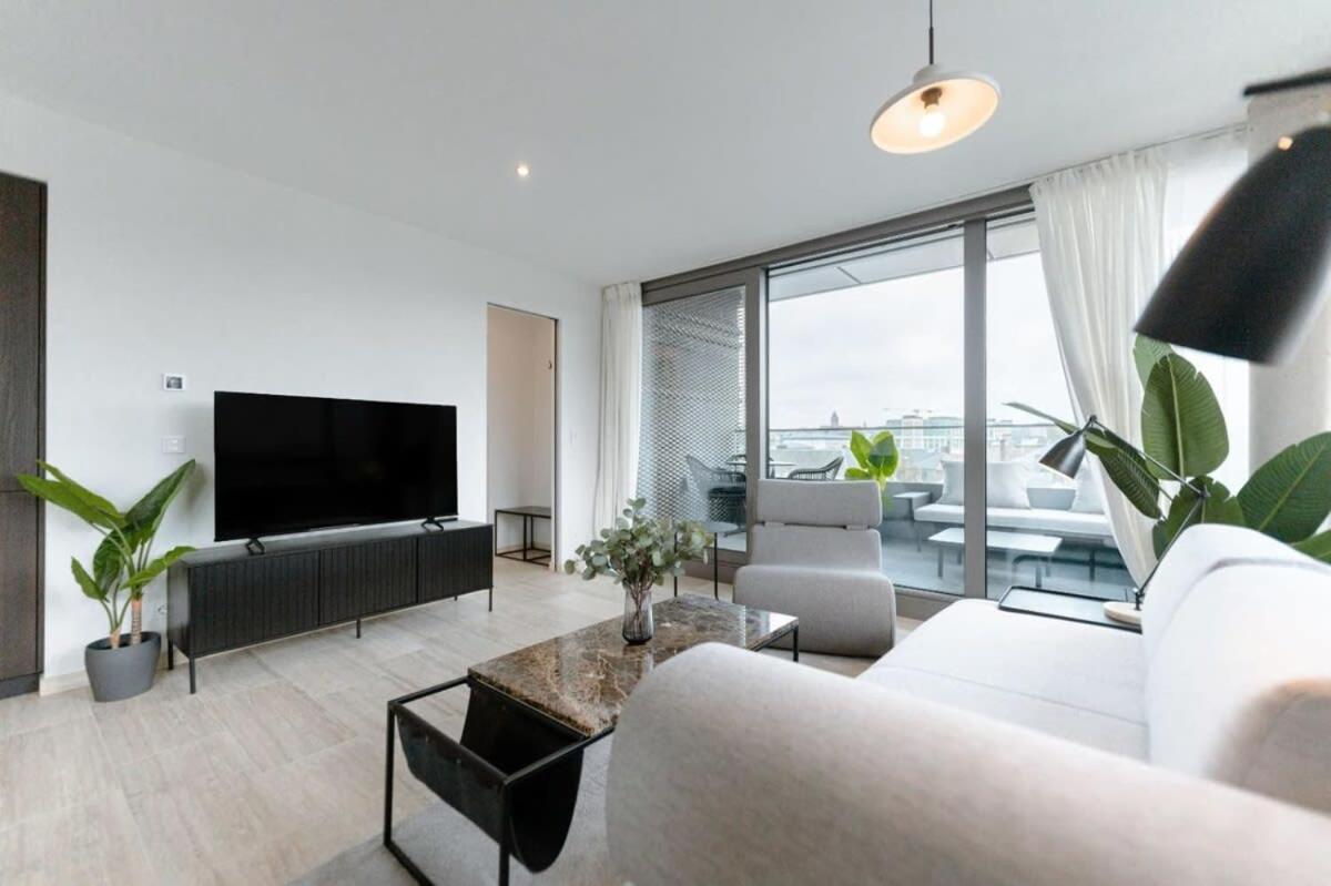 City Luxury With City Views In Ville Haute Luxemburg Buitenkant foto